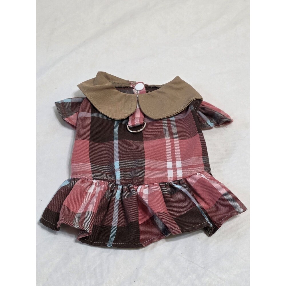 Pet Circle Plaid Dog Dress Size XS